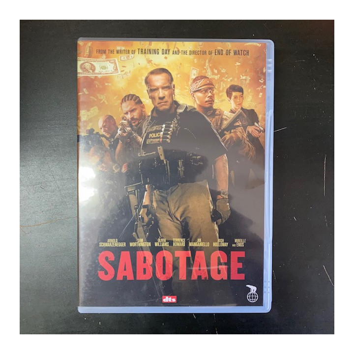 Sabotage DVD (VG/M-) -toiminta-