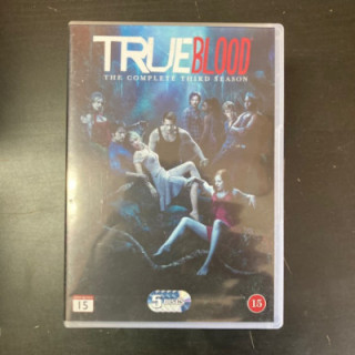 True Blood - Kausi 3 5DVD (VG+/M-) -tv-sarja-