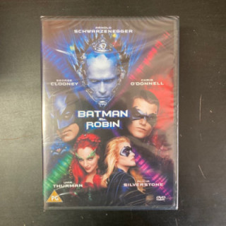 Batman & Robin DVD (avaamaton) -toiminta- (ei suomenkielistä tekstitystä)
