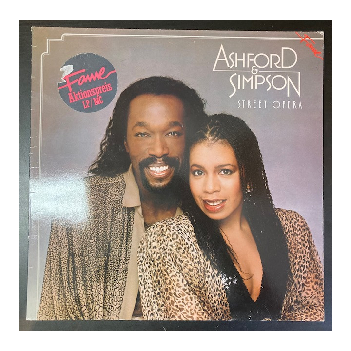 Ashford & Simpson - Street Opera LP (VG/VG+) -disco-