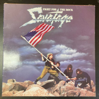 Savatage - Fight For The Rock LP (VG+/VG+) -heavy metal-