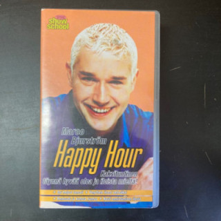 Marco Bjurström - Happy Hour VHS (avaamaton kasetti) -opetusvideo-