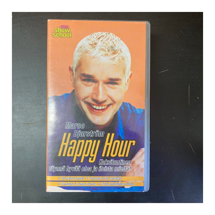Marco Bjurström - Happy Hour VHS (avaamaton kasetti) -opetusvideo-