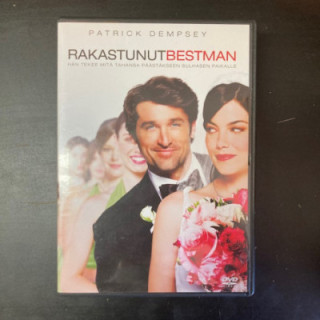 Rakastunut bestman DVD (VG/M-) -komedia-