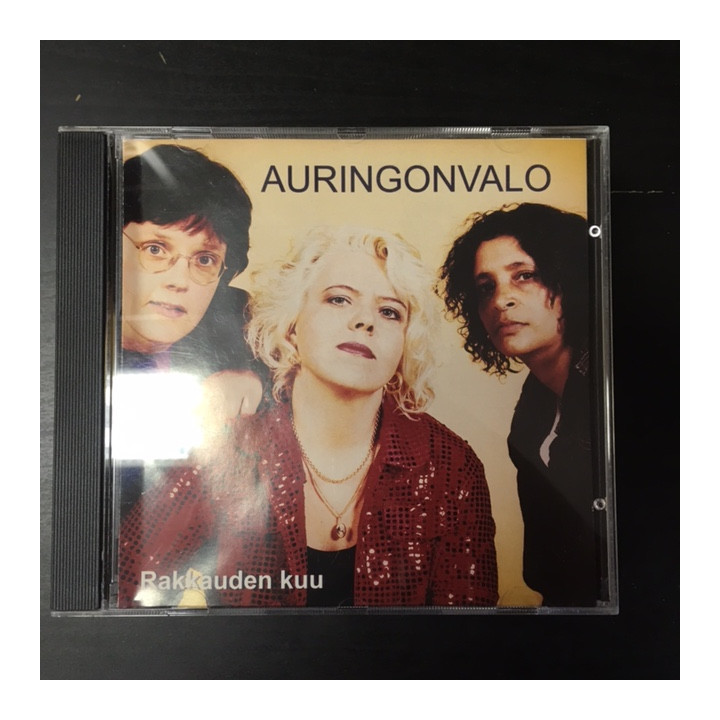 Auringonvalo - Rakkauden kuu CD (VG+/VG) -pop rock-