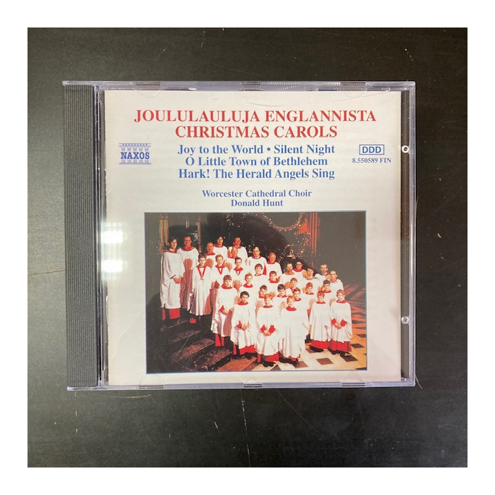 Worchester Cathedral Choir - Joululauluja Englannista CD (VG/M-) -joululevy-