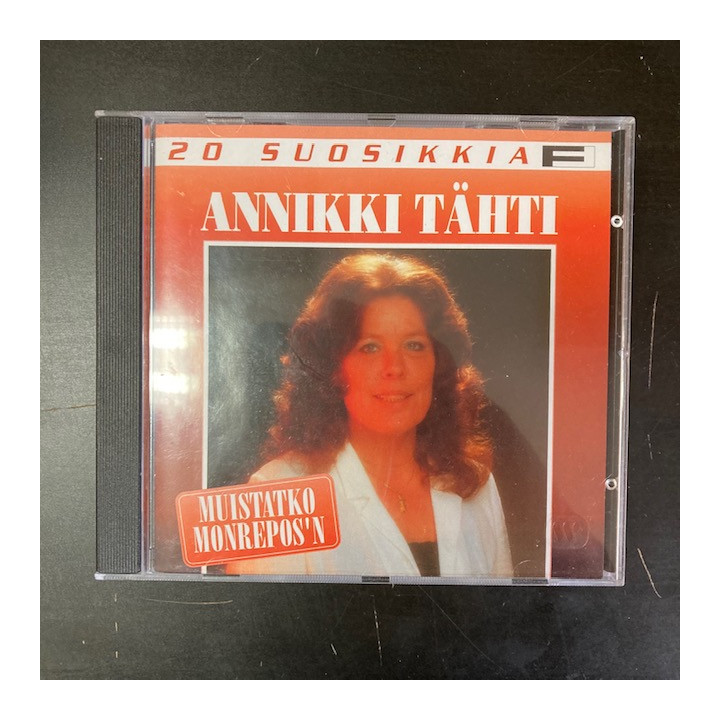 Annikki Tähti - 20 suosikkia CD (VG+/M-) -iskelmä-