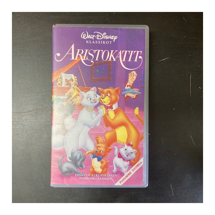 Aristokatit VHS (VG+/M-) -animaatio-