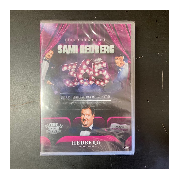 Sami Hedberg - 365 DVD (avaamaton) -komedia-